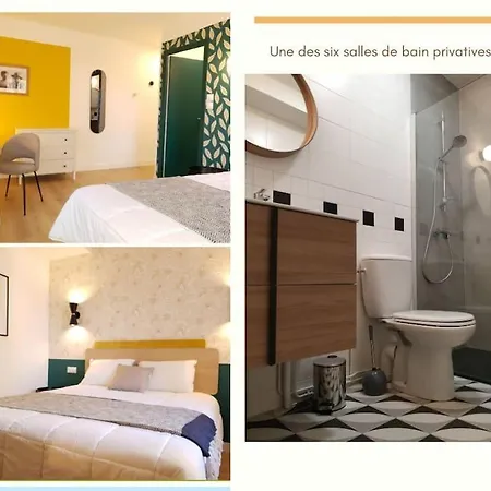 La Smala, Grand Gite Familial De 6 Chambres Avec 6 Salles De Bain Et 6 Wc Proche Du Puydufou Διαμέρισμα *